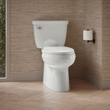Cimarron® Two-piece elongated toilet with skirted trapway, 1.28 gpf