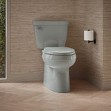 Cimarron® Two-piece elongated toilet with skirted trapway, 1.28 gpf