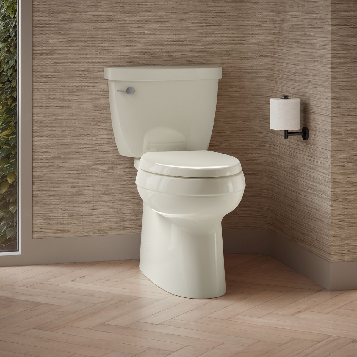 Cimarron® Two-piece elongated toilet with skirted trapway, 1.28 gpf