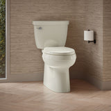 Cimarron® Two-piece elongated toilet with skirted trapway, 1.28 gpf