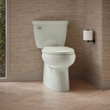Cimarron® Two-piece elongated toilet with skirted trapway, 1.28 gpf