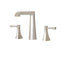 Aquabrass Widespread Bathroom Faucet, Brushed Nickel - image 2