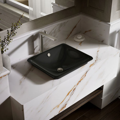 Iron Plains® 18-1/2" rectangular vessel bathroom sink
