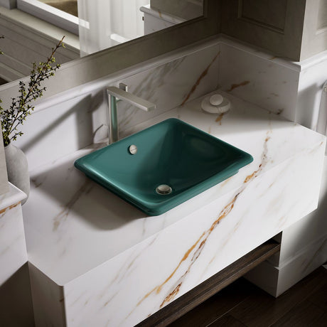 Iron Plains® 18-1/2" rectangular vessel bathroom sink