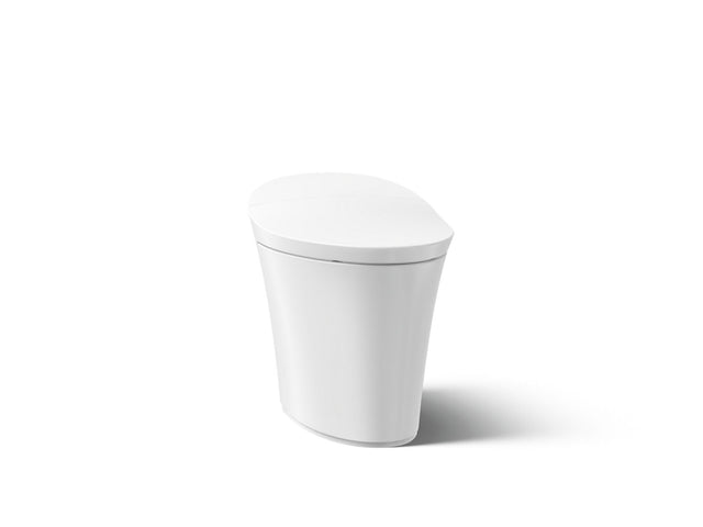 Veil® One-piece compact elongated smart toilet, dual-flush