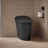 Veil® One-piece compact elongated smart toilet, dual-flush