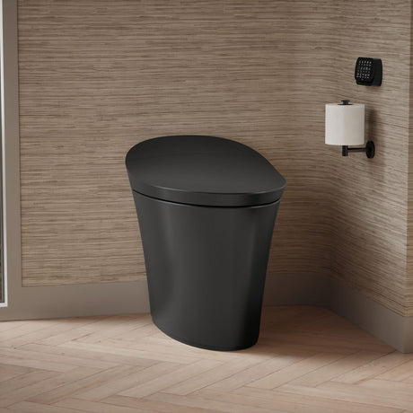 Veil® One-piece compact elongated smart toilet, dual-flush