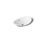 Iron Plains® 20-3/4" oval vessel bathroom sink