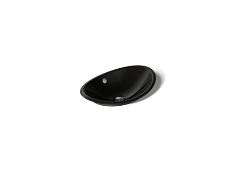 Iron Plains® 20-3/4" oval vessel bathroom sink