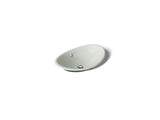 Iron Plains® 20-3/4" oval vessel bathroom sink