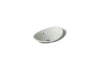 Iron Plains® 20-3/4" oval vessel bathroom sink