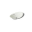 Iron Plains® 20-3/4" oval vessel bathroom sink