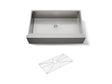 Strive® 35-1/2" undermount single-bowl farmhouse kitchen sink
