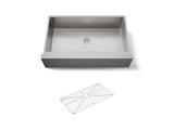 Strive® 35-1/2" undermount single-bowl farmhouse kitchen sink