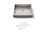 Strive® 29-1/2" undermount single-bowl farmhouse kitchen sink