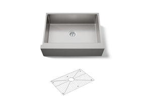Strive® 29-1/2" undermount single-bowl farmhouse kitchen sink