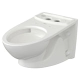 Glenwall® VorMax® Back Outlet Elongated Wall-Hung EverClean® Bowl