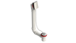 PVC DIRECT DRAIN WASTE & OVERFLOW PLUG & CHAIN (541DCS-CP)