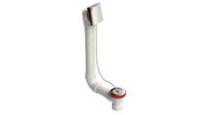 PVC DIRECT DRAIN WASTE & OVERFLOW PLUG & CHAIN (541DCS-CP)