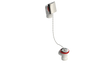 PVC DIRECT DRAIN WASTE & OVERFLOW PLUG & CHAIN HALF KIT (541DCSHK-CP)