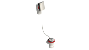 PVC DIRECT DRAIN WASTE & OVERFLOW PLUG & CHAIN HALF KIT (541DCSHK-CP)
