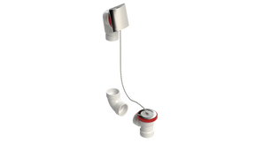 PVC DIRECT DRAIN WASTE & OVERFLOW PLUG & CHAIN KIT (541DCSK-CP)