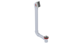 PVC DIRECT DRAIN WASTE & OVERFLOW LIFT & TURN EXTENDED (541DL-20BN)