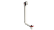PVC DIRECT DRAIN WASTE & OVERFLOW LIFT & TURN EXTENDED (541DL-20CP)