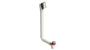 PVC DIRECT DRAIN WASTE & OVERFLOW LIFT & TURN EXTENDED (541DL-20CP)