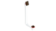 PVC DIRECT DRAIN WASTE & OVERFLOW LIFT & TURN EXTENDED (541DL-20VB)