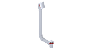 PVC DIRECT DRAIN WASTE & OVERFLOW LIFT & TURN EXTENDED (541DL-20W)