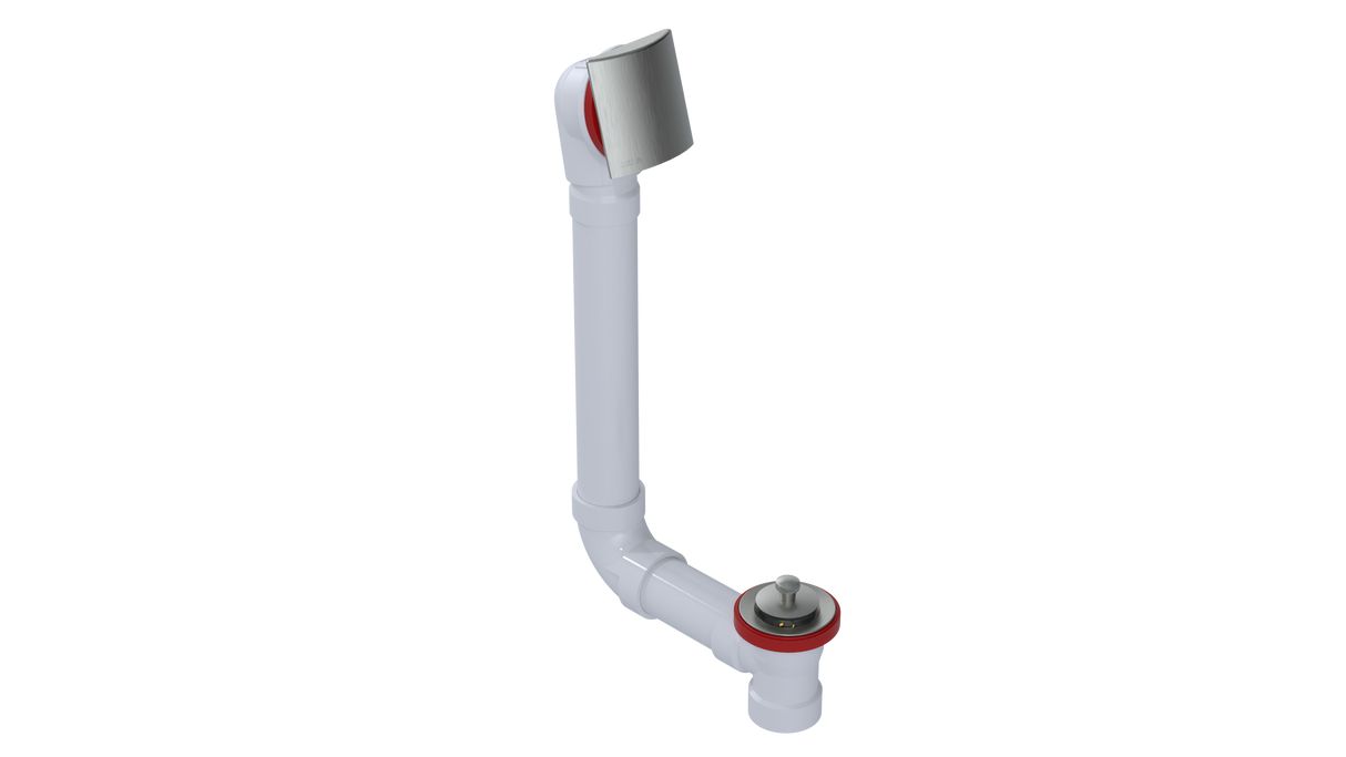PVC DIRECT DRAIN WASTE & OVERFLOW LIFT & TURN (541DL)