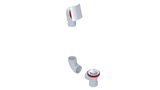 PVC DIRECT DRAIN WASTE & OVERFLOW LIFT & TURN KIT (541DLK)