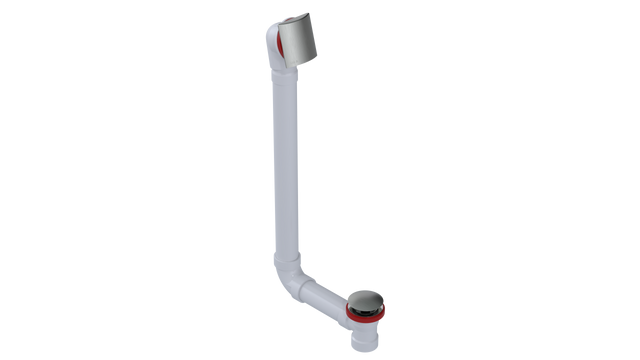 PVC DIRECT DRAIN WASTE & OVERFLOW CLICKER® EXTENDED (541DQ-20BN)