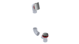 PVC DIRECT DRAIN WASTE & OVERFLOW CLICKER® KIT (541DQK)