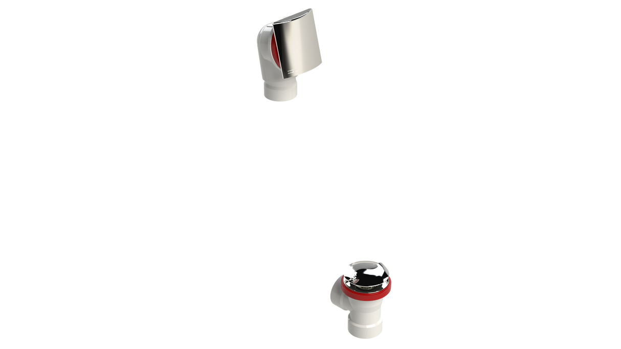 PVC WASTE & OVERFLOW TWIRL® HALF KIT (541DTHK)