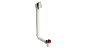 PVC DIRECT DRAIN WASTE & OVERFLOW TIP TOE EXTENDED (541DTIP-20CP)