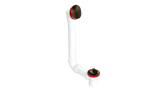 PVC DIRECT DRAIN WASTE & OVERFLOW LIFT & TURN (542DL)