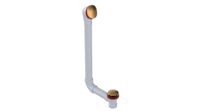 PVC DIRECT DRAIN WASTE & OVERFLOW CLICKER® EXTENDED (542DQ-20LB)