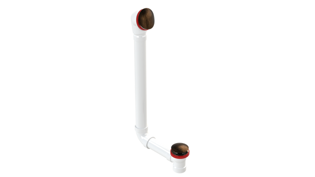PVC DIRECT DRAIN WASTE & OVERFLOW CLICKER® EXTENDED (542DQ-20VB)