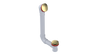 PVC DIRECT DRAIN WASTE & OVERFLOW CLICKER® (542DQ)