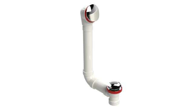 PVC WASTE & OVERFLOW TWIRL® (542DT)