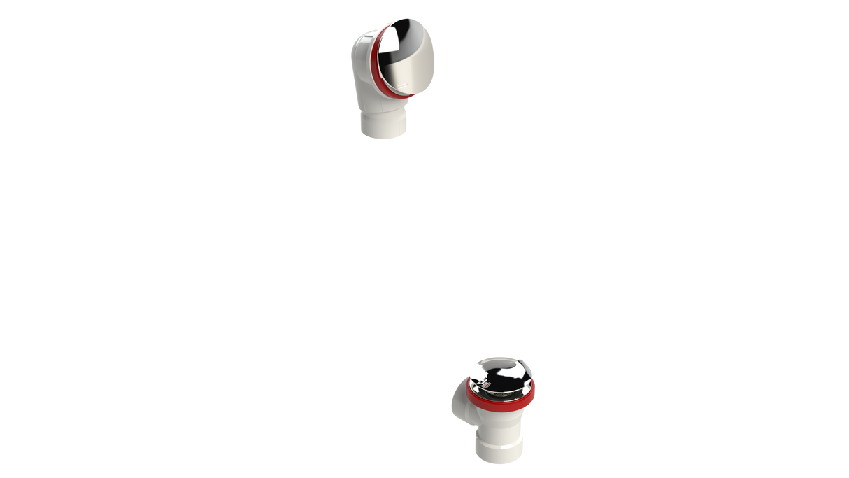 PVC WASTE & OVERFLOW TWIRL® HALF KIT (542DTHK)