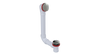 PVC DIRECT DRAIN WASTE & OVERFLOW TIP TOE (542DTIP)