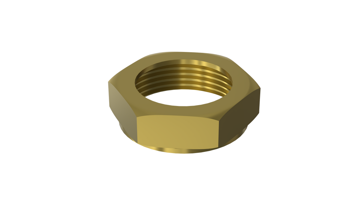 Brass Nut - 1-1/4” (546B-RB)
