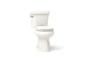 Highline® Two-piece round-front toilet, 1.28 gpf
