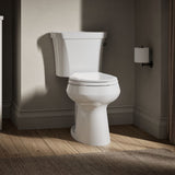 Highline® Two-piece round-front toilet, 1.28 gpf