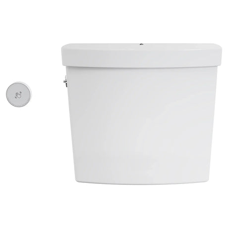 Cadet Touchless 1.28 gpf Single Flush Toilet Tank Only with Locking Device