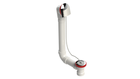 PVC DIRECT DRAIN WASTE & OVERFLOW PLUG & CHAIN (54DCS-CP)