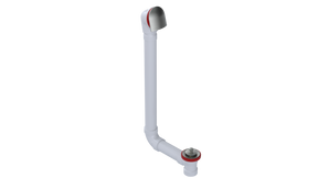 PVC DIRECT DRAIN WASTE & OVERFLOW LIFT & TURN EXTENDED (54DL-20BN)